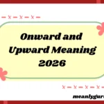 Onward and Upward2026