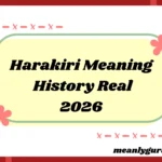 Harakiri Meaning2026