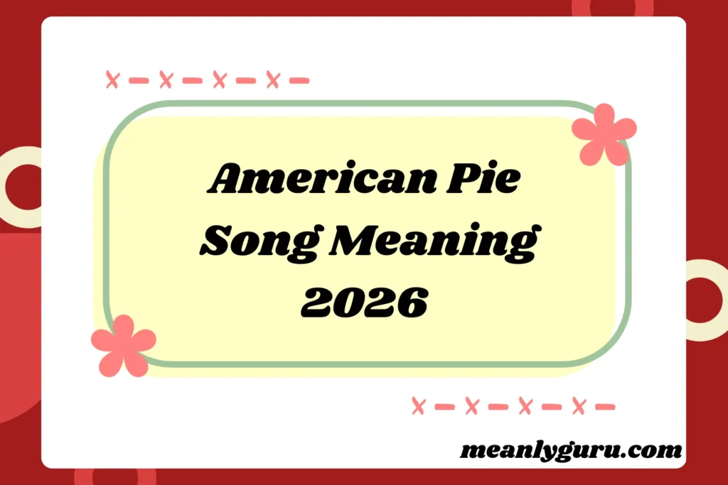 American Pie Song2026