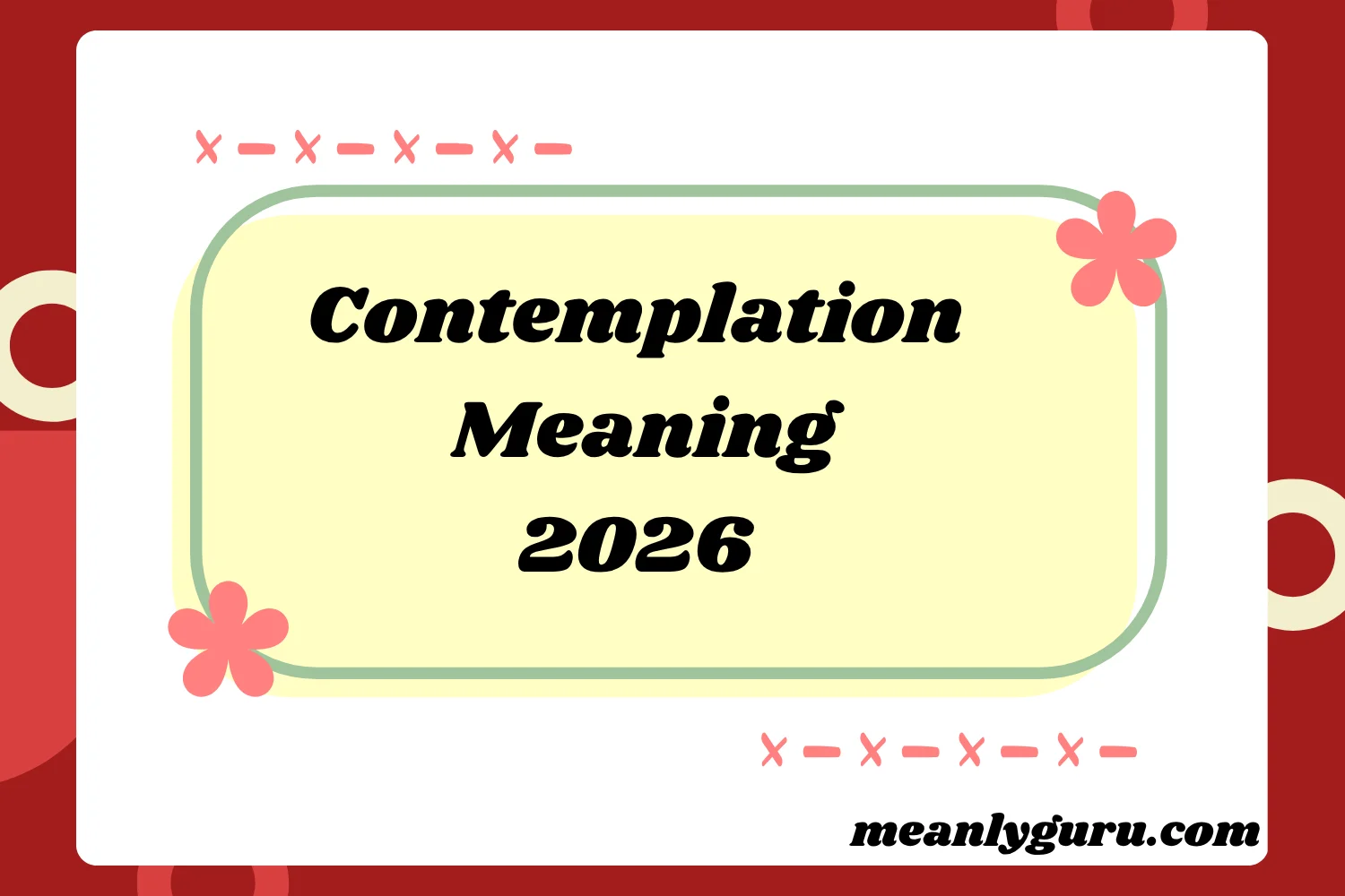 Contemplation Meaning 2026