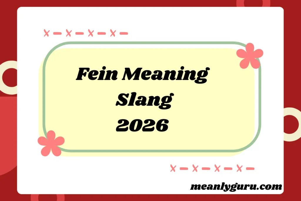 Fein Meaning2026