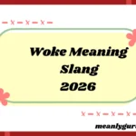 Woke Meaning Slang:2026