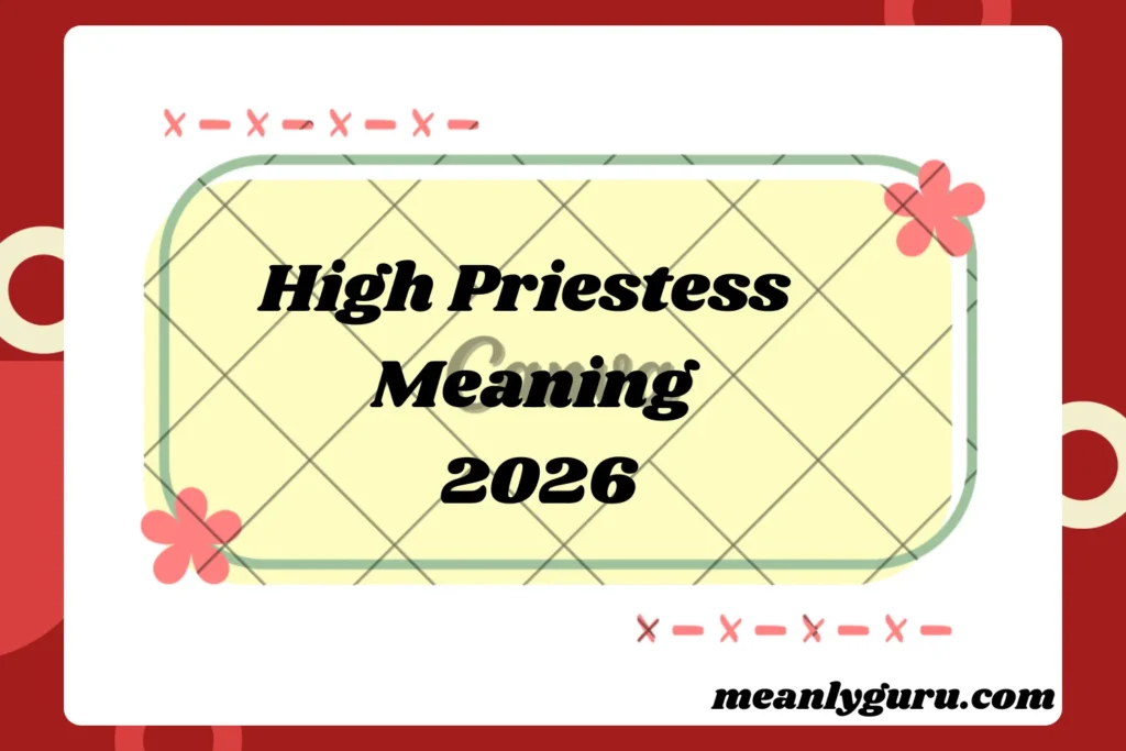 High Priestess Meaning2026