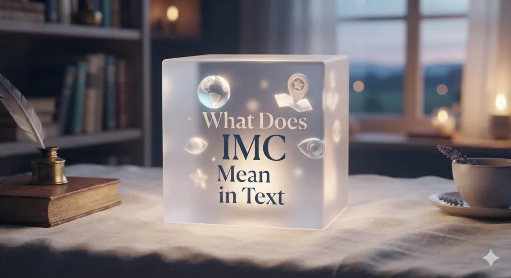 What Does What IMC Mean in Text?2026