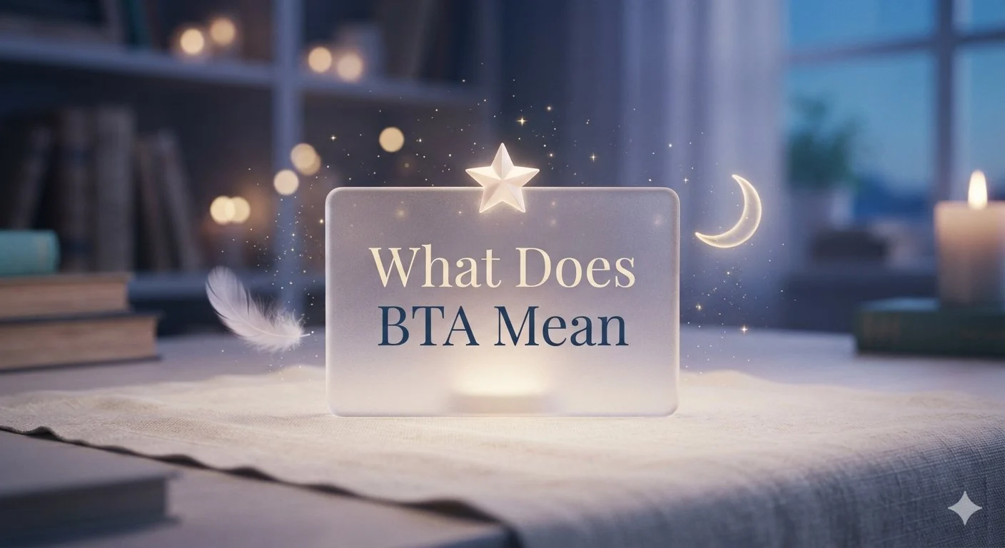 What Does BTA Mean 2026