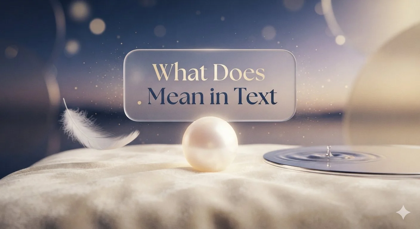 What Does . Mean in Text? 2026